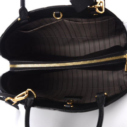 Louis Vuitton Empreinte Montaigne MM Black 4 of 14