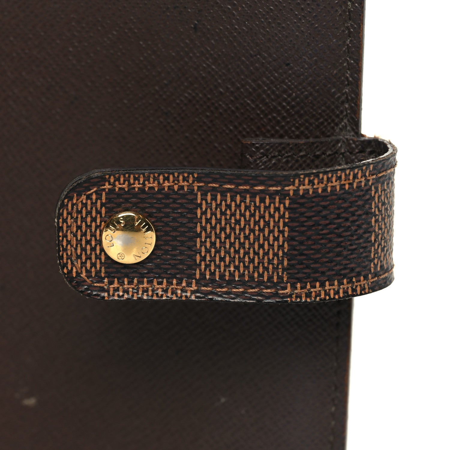 Louis Vuitton Damier Ebene Medium Ring Agenda Cover 7 of 8