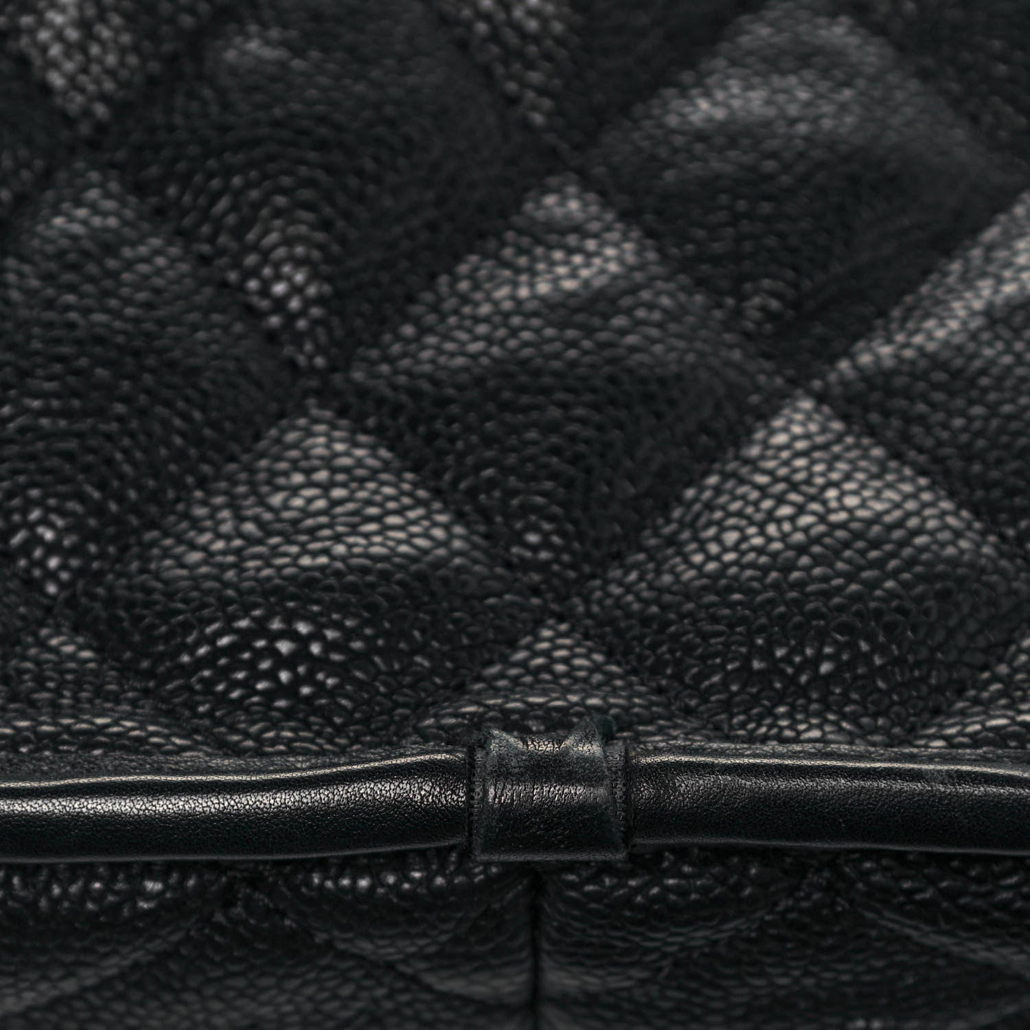 Chanel Caviar Quilted Medium French Riviera Flap Black 12 of 13