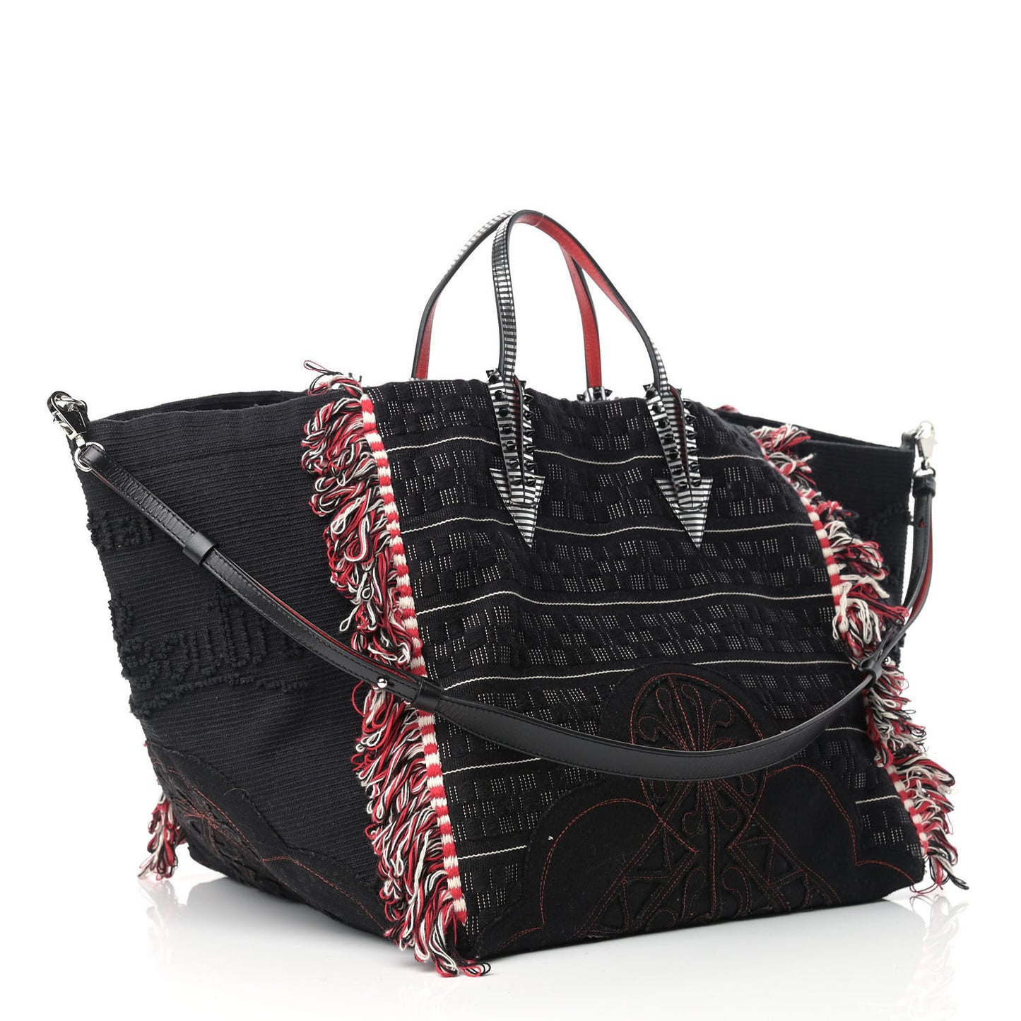Cotton Embroidered Portugaba Black