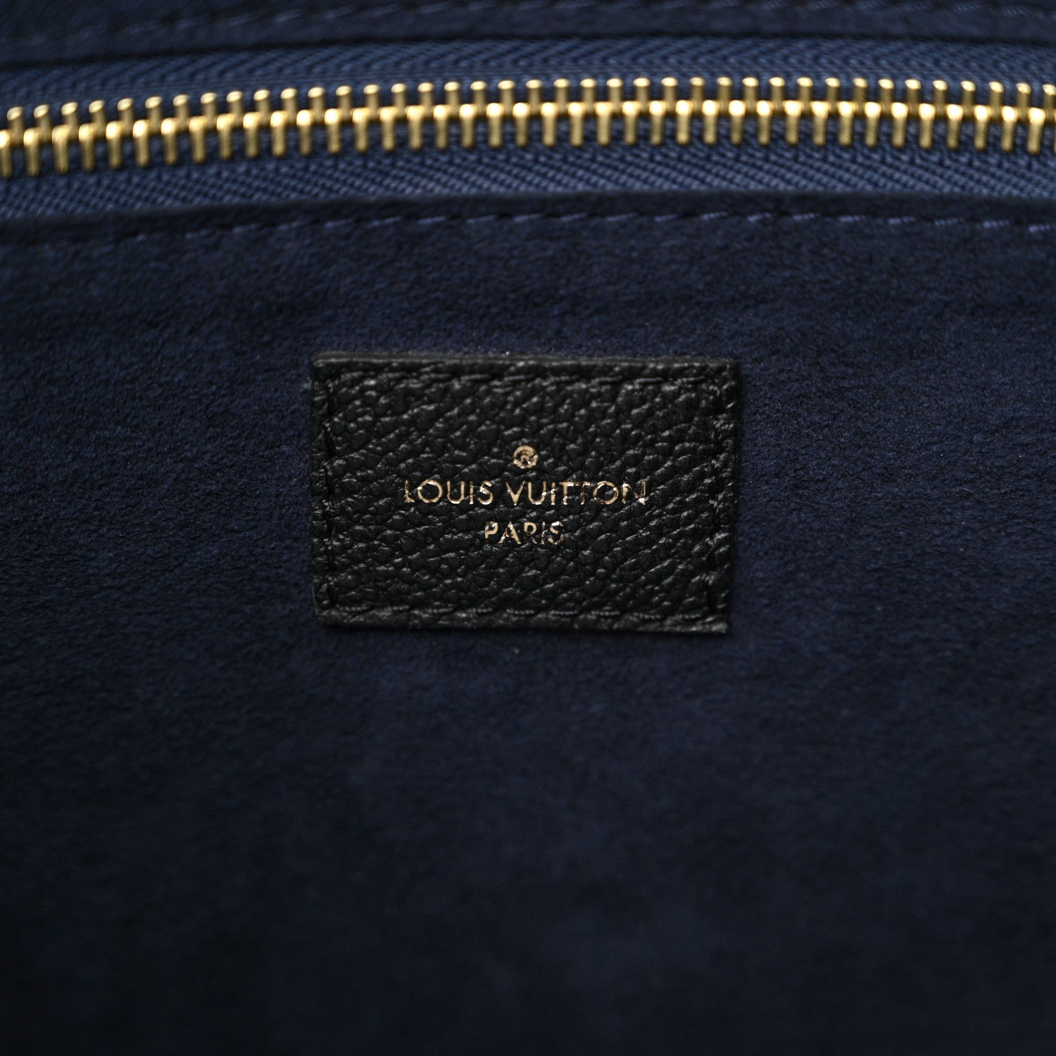 Louis Vuitton Empreinte Monogram Giant Neverfull MM Black 6 of 9