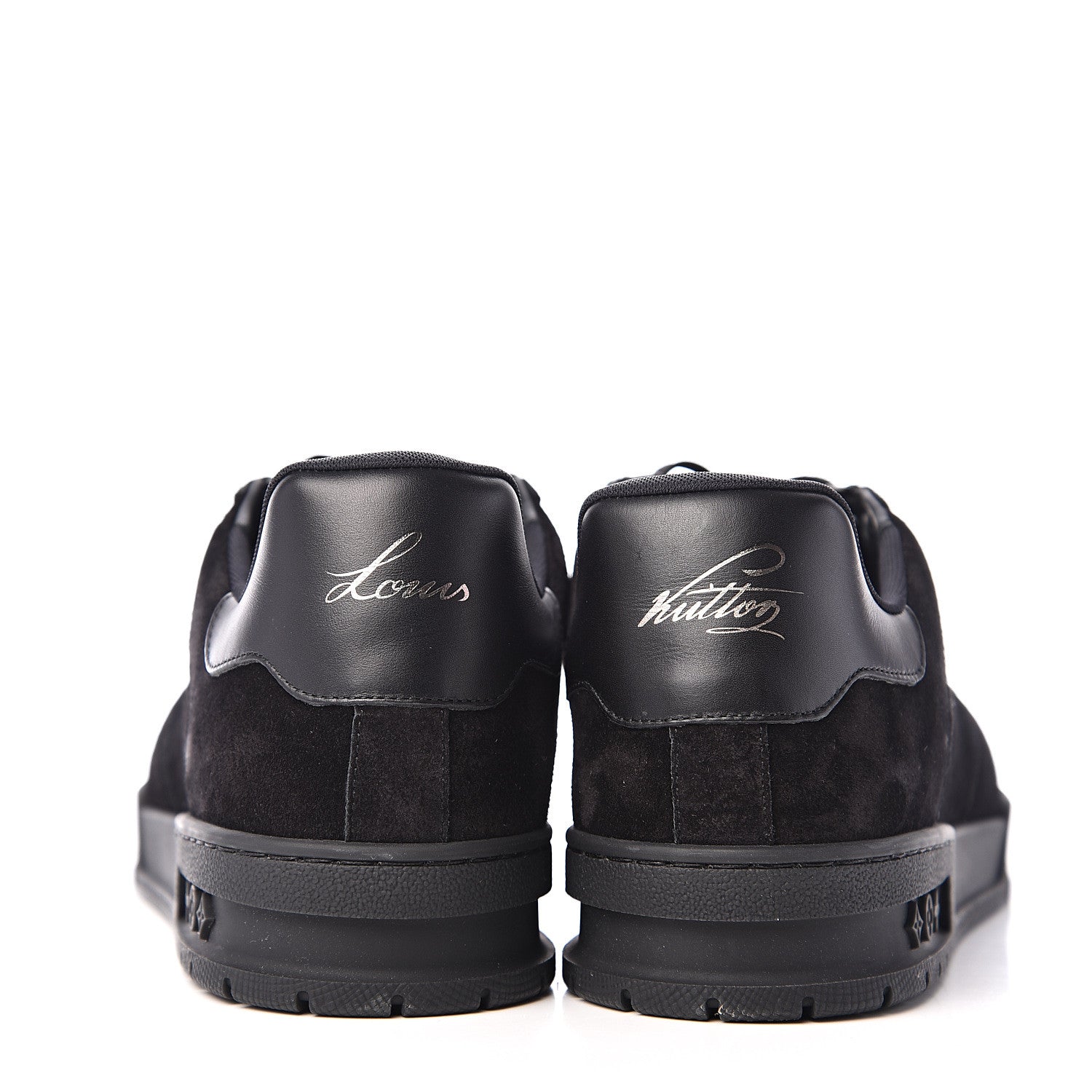 Louis Vuitton Suede Uniform Sneakers 9.5 Black 8 of 9