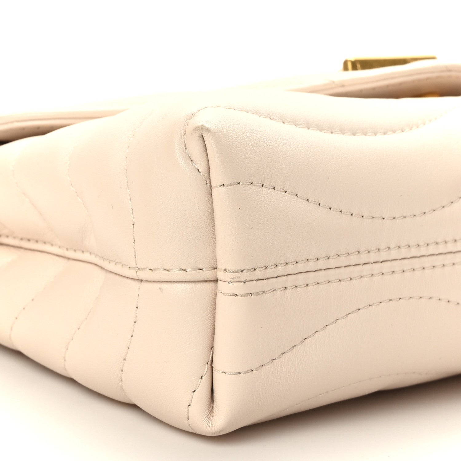 Louis Vuitton Calfskin LV New Wave Chain Bag Ivory 8 of 11