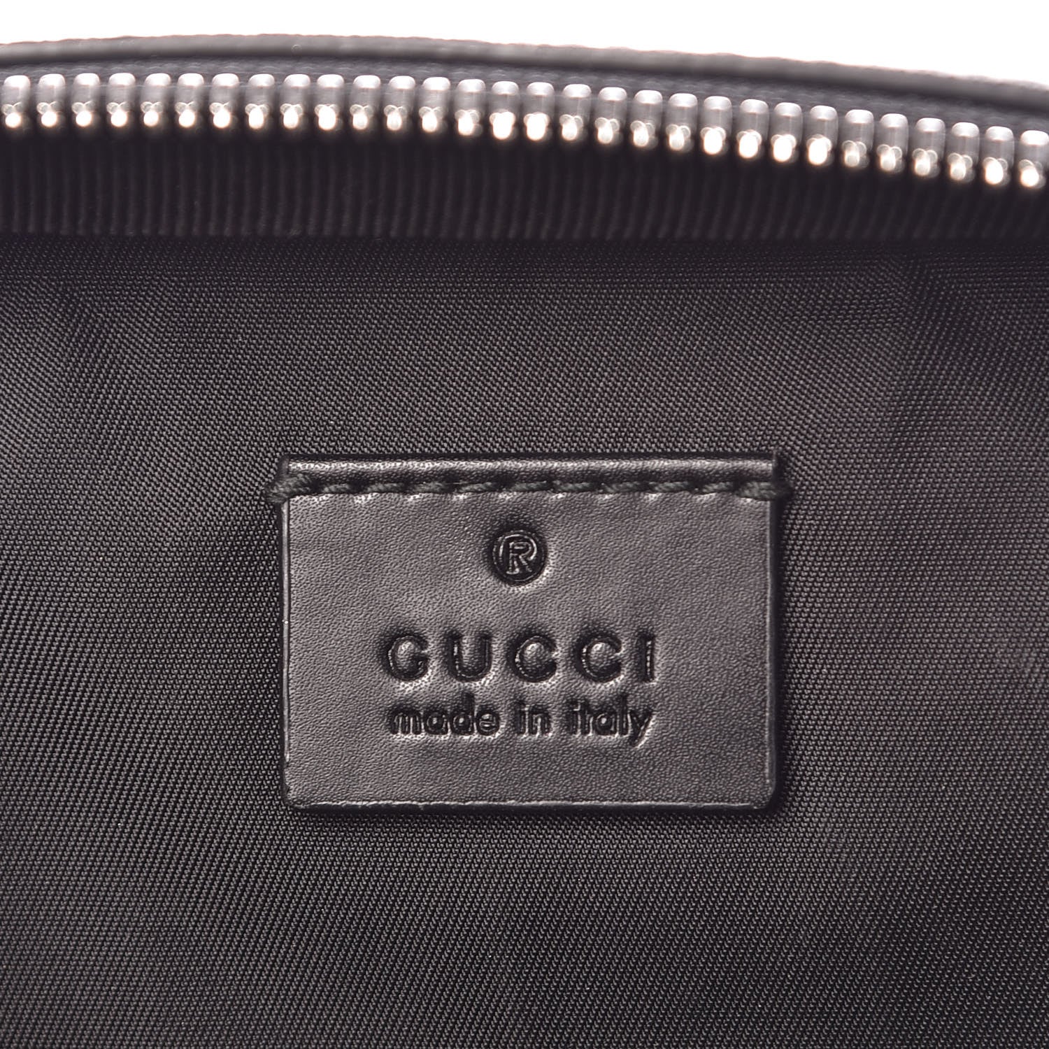Gucci GG Supreme Monogram Web Belt Bag Black 7 of 11