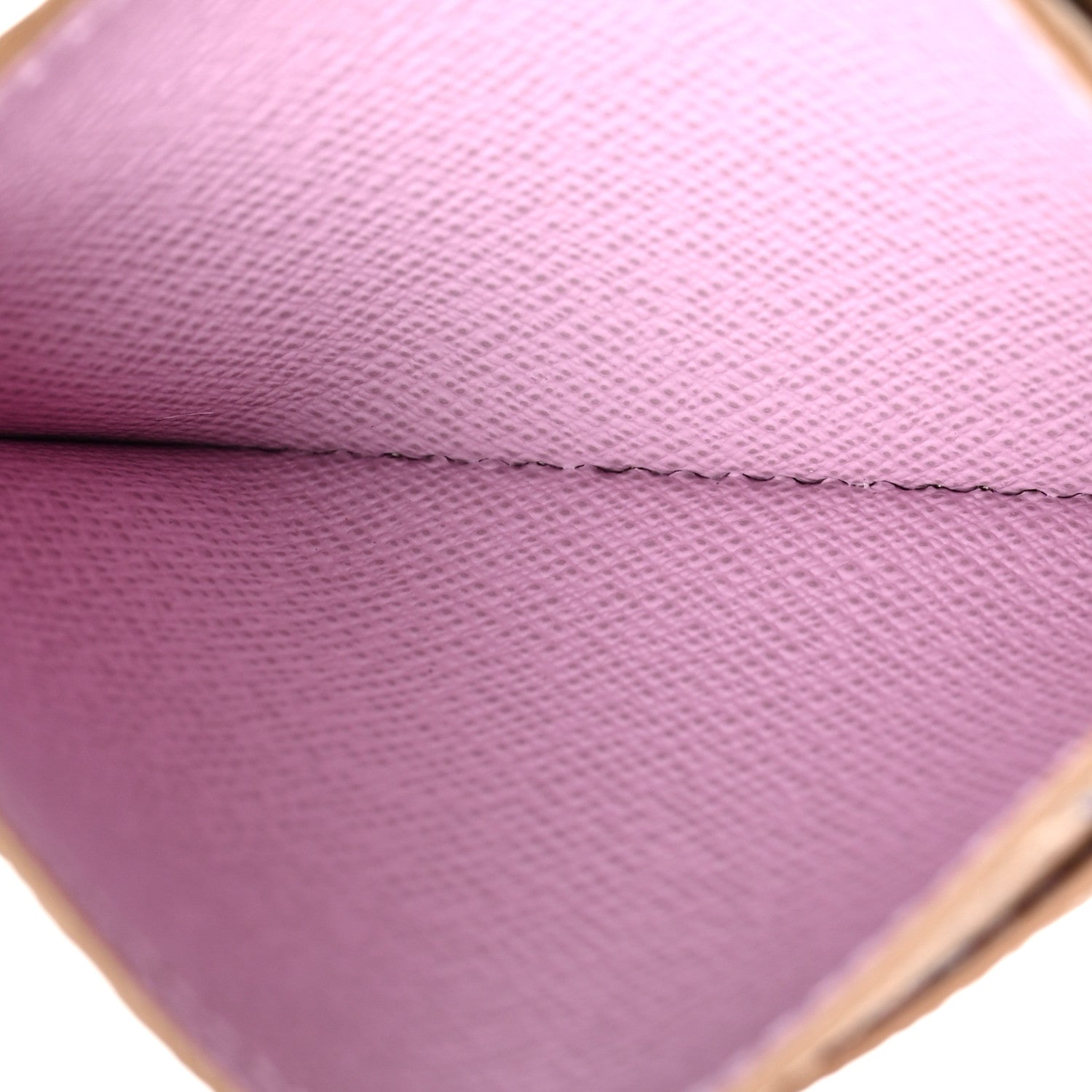 Louis Vuitton Metallic Monogram LV Garden Card Holder Gold 5 of 6