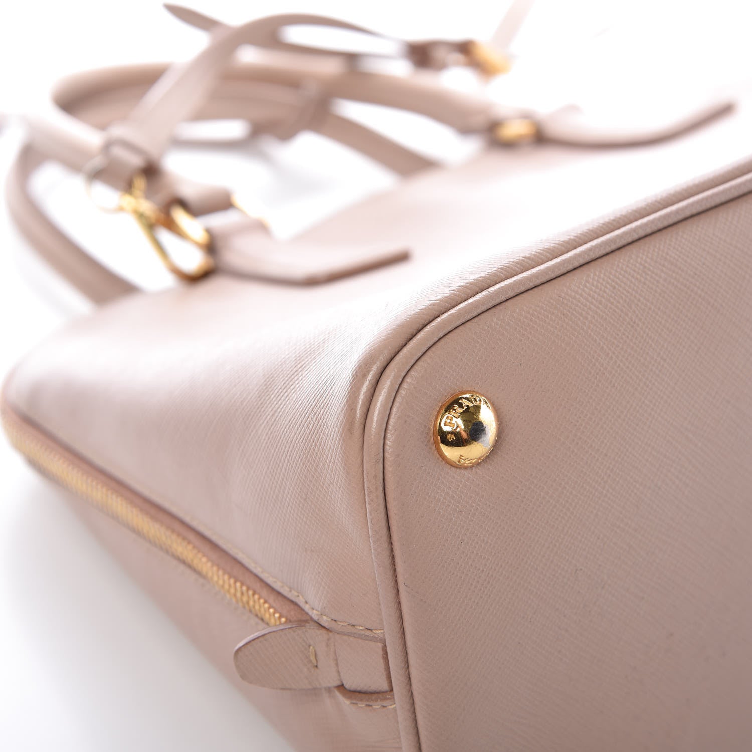 Prada Saffiano Lux Medium Promenade Tote Cammeo 15 of 16