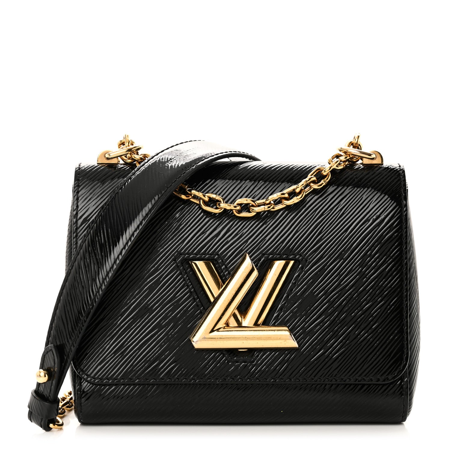Louis Vuitton Electric Epi Twist Shoulder Bag PM Black 1 of 10