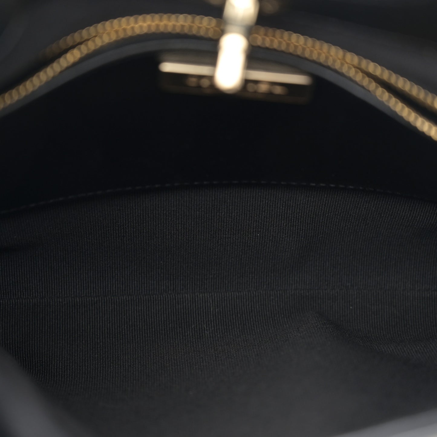 Patent Calfskin Quilted Mini 31 Shopping Bag Yellow Black