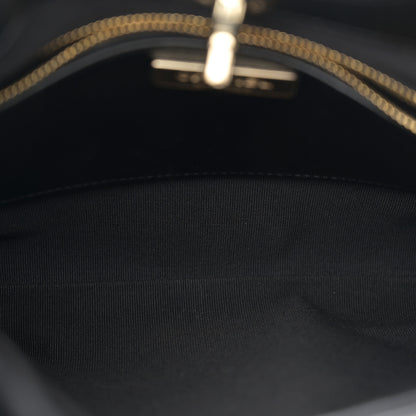 Chanel Patent Calfskin Quilted Mini 31 Shopping Bag Yellow Black 5 of 11