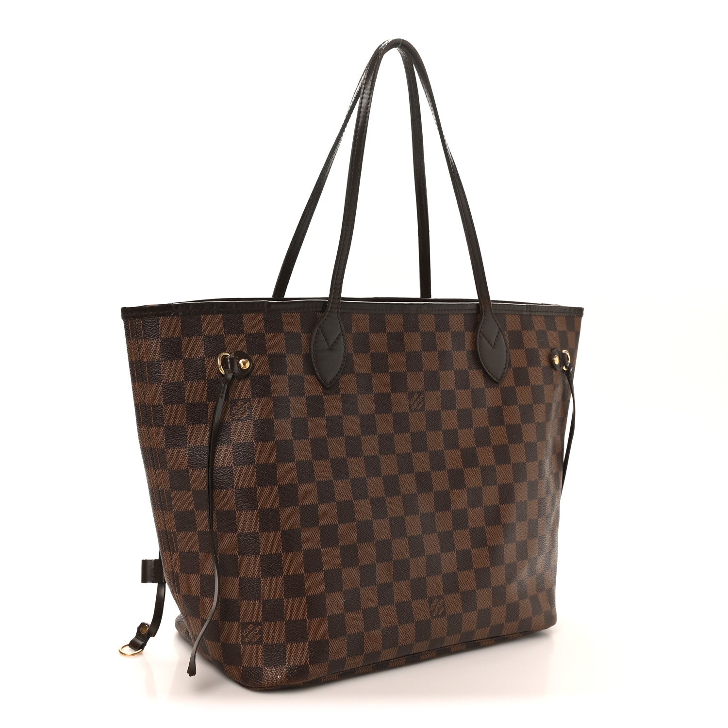 Louis Vuitton Damier Ebene Neverfull MM 3 of 12