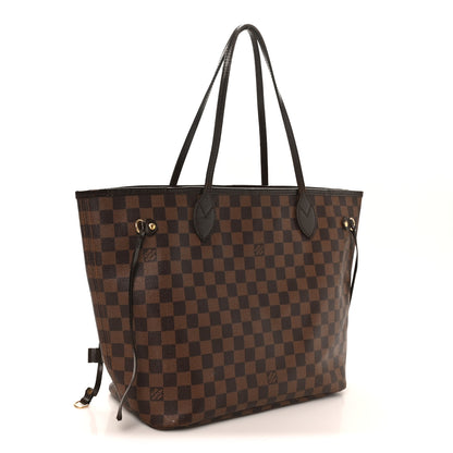 Louis Vuitton Damier Ebene Neverfull MM 3 of 12