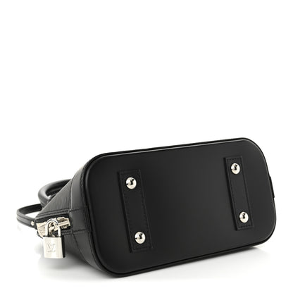 Louis Vuitton Epi Alma BB Black 4 of 9