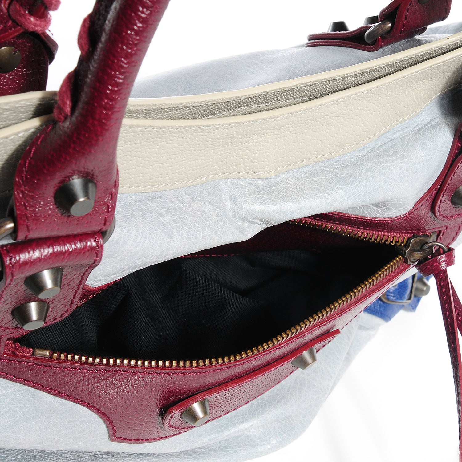 Balenciaga Agneau Tri-Color City Ciel 80698 – FASHIONPHILE