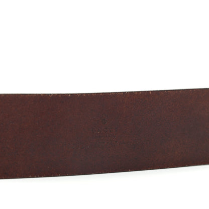 Gucci Guccissima Square G Belt 90 36 Brown 3 of 5