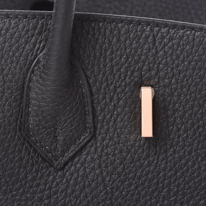 Hermes Togo Birkin 25 Black 25 of 37