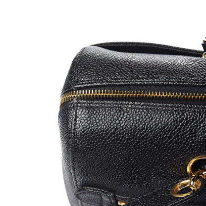 Chanel Caviar Large CC Shoulder Bag Black 15 of 15