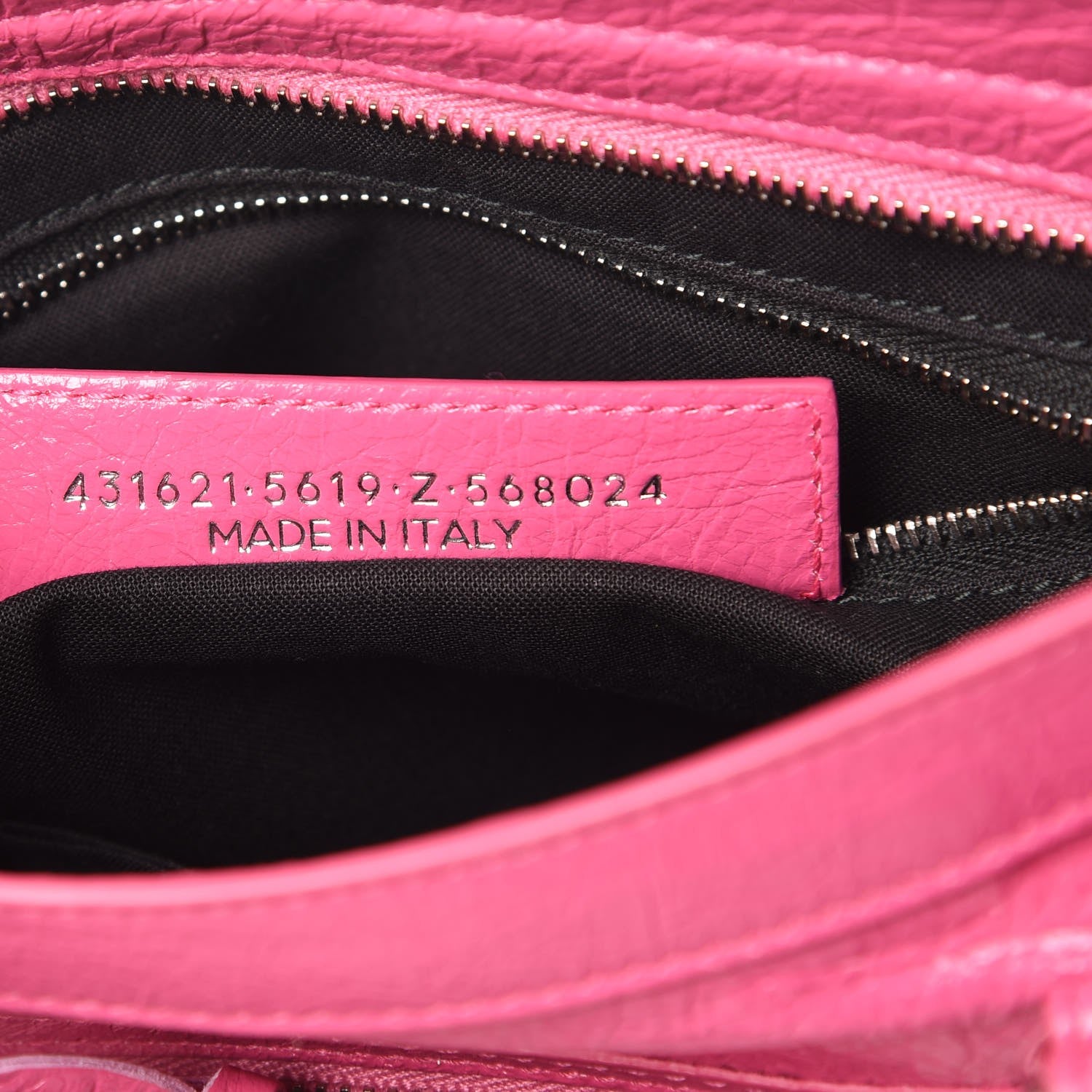 Balenciaga Agneau Classic Silver Hardware S City Rose Flamingo 7 of 15