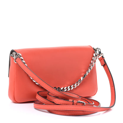 Fendi Shiny Nappa Micro Baguette Papavero 3 of 14