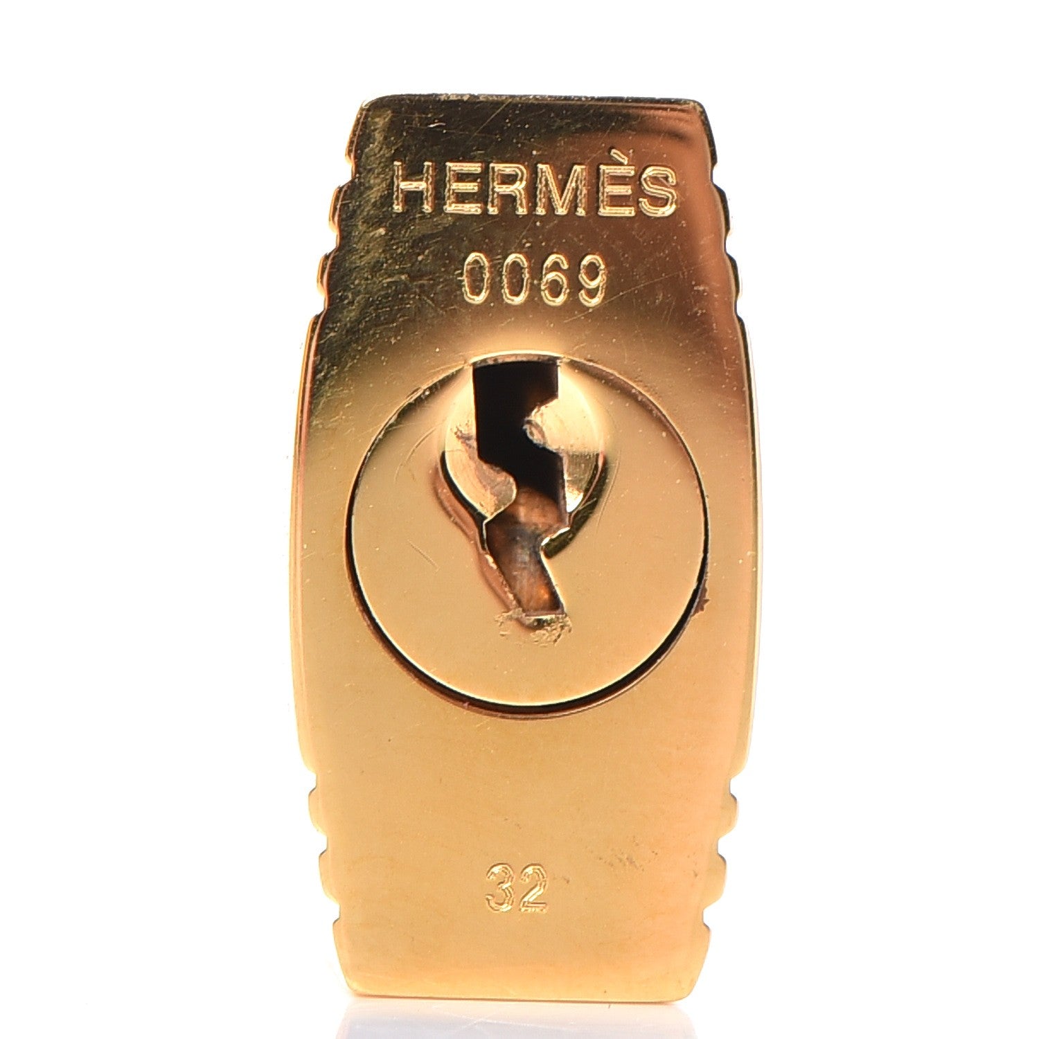 Hermes Epsom Horseshoe Birkin 35 Jaune 32 of 44