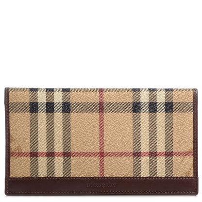 Burberry Haymarket Check Checkbook Cover 1 of 7