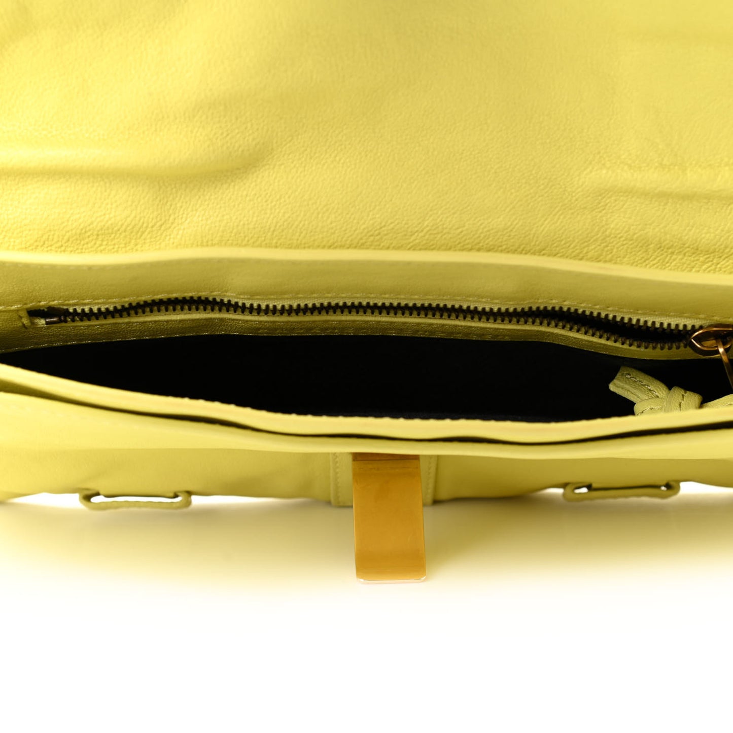 Lambskin PS1 Pochette Clutch Lemon