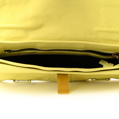 Proenza Schouler Lambskin PS1 Pochette Clutch Lemon 5 of 8