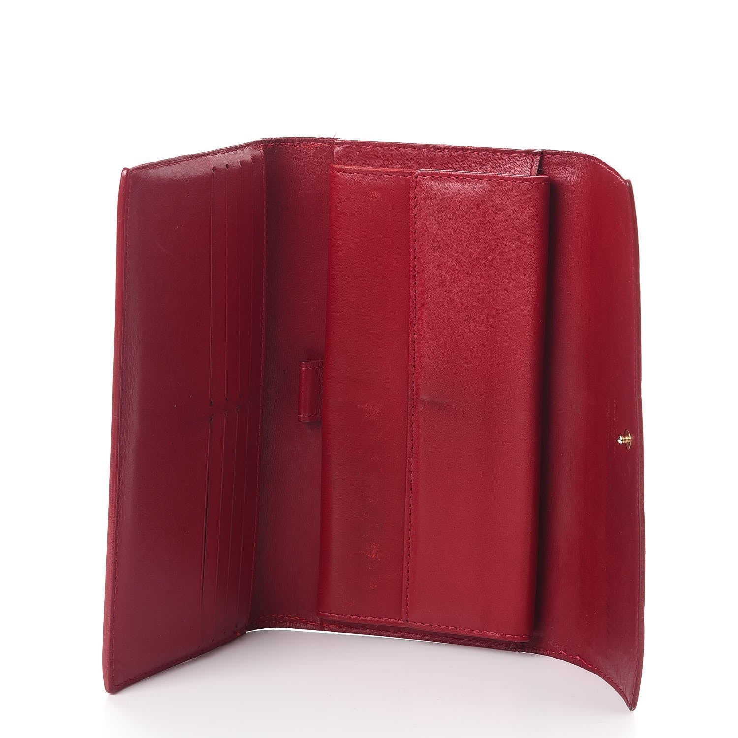 Louis Vuitton Vernis Sarah Wallet Pomme D'Amour 5 of 12