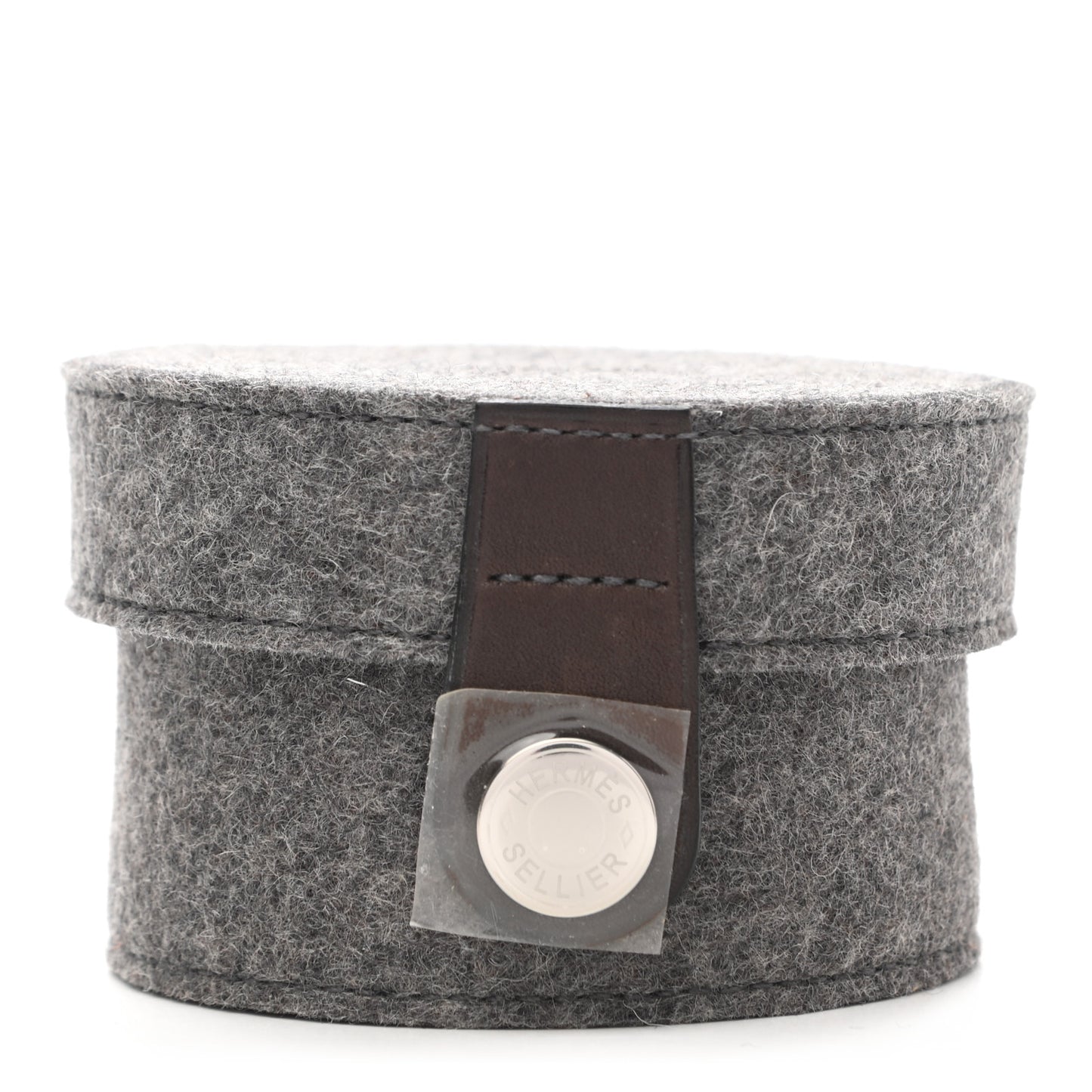 Wool Felt Barenia Sugar Box Acier
