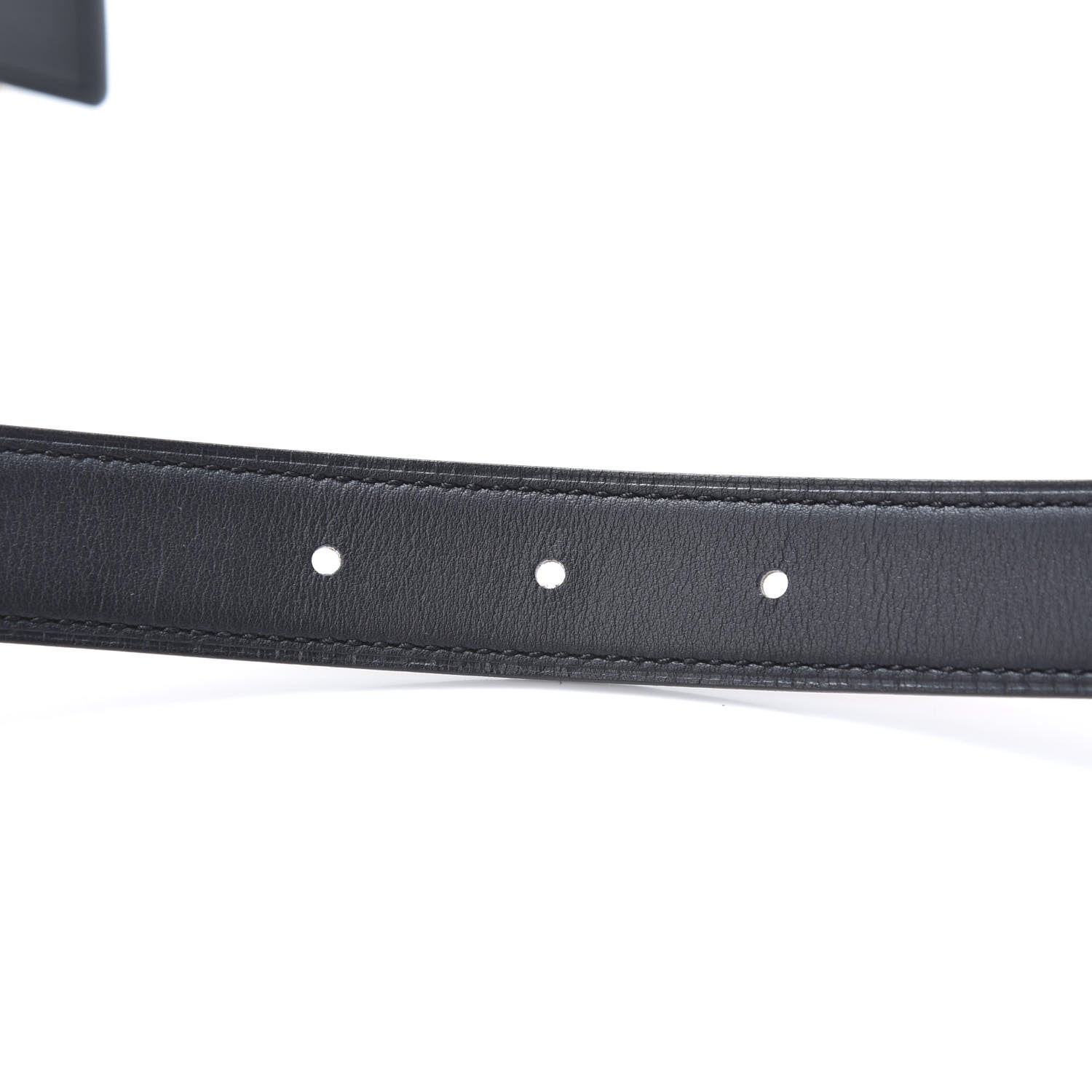 Hermes Swift Epsom 24mm Constance H Belt 75 Black Gold 4 of 6