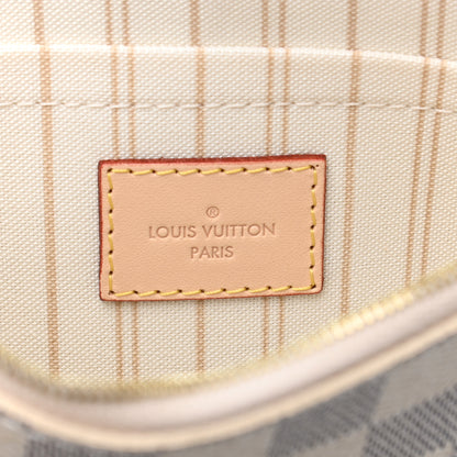 Louis Vuitton Damier Azur Neverfull MM GM Pochette 6 of 7