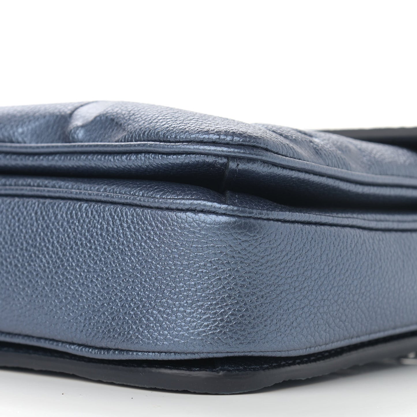 Metallic Empreinte Monogram Giant Pochette Metis Navy Nacre