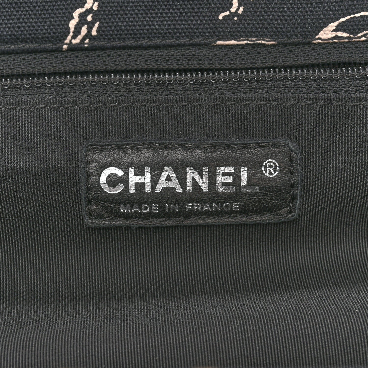 Chanel Canvas Camellia Flower Tote Black 6 of 13