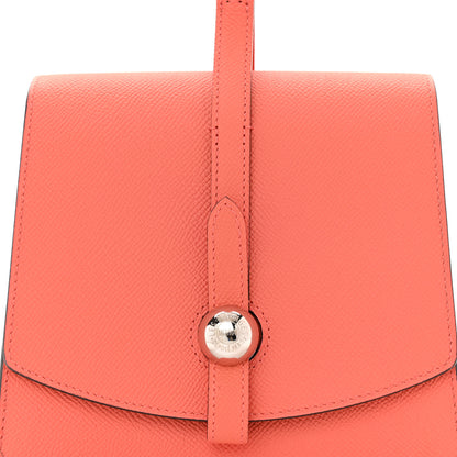 Moynat Carat Calfskin Madeleine Clutch Flamingo Ciment 7 of 9