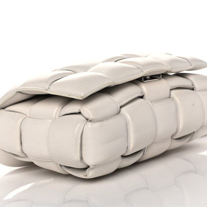 Bottega Veneta Nappa Maxi Intreccio Padded Cassette Crossbody Bag Chalk 10 of 14