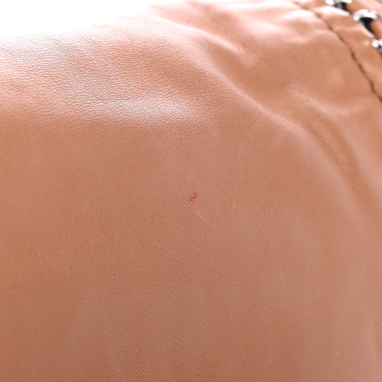 Smooth Calfskin Luxe Ligne Flap Beige