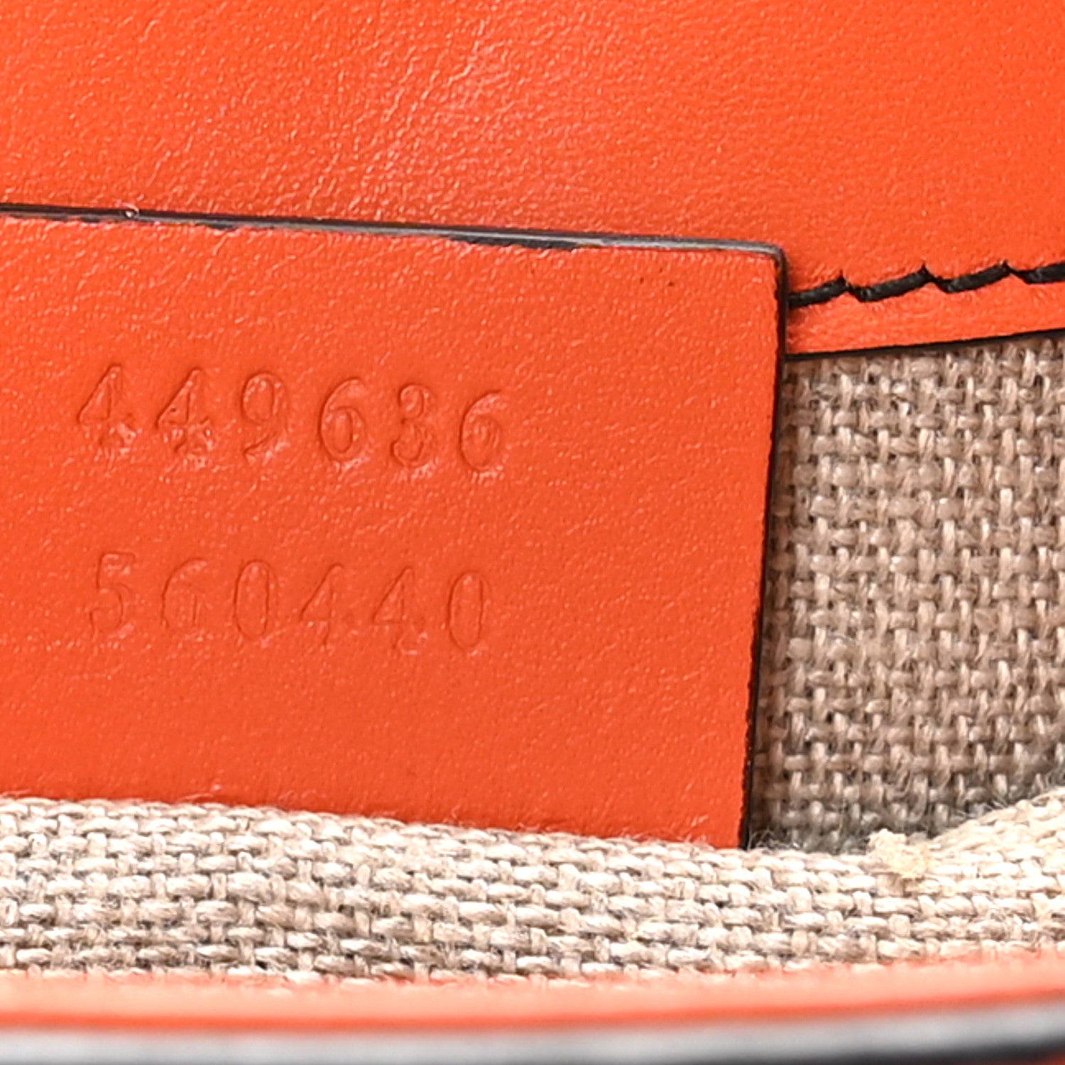 Gucci Soft Microguccissima Mini Emily Chain Shoulder Bag Sun Orange 6 of 10
