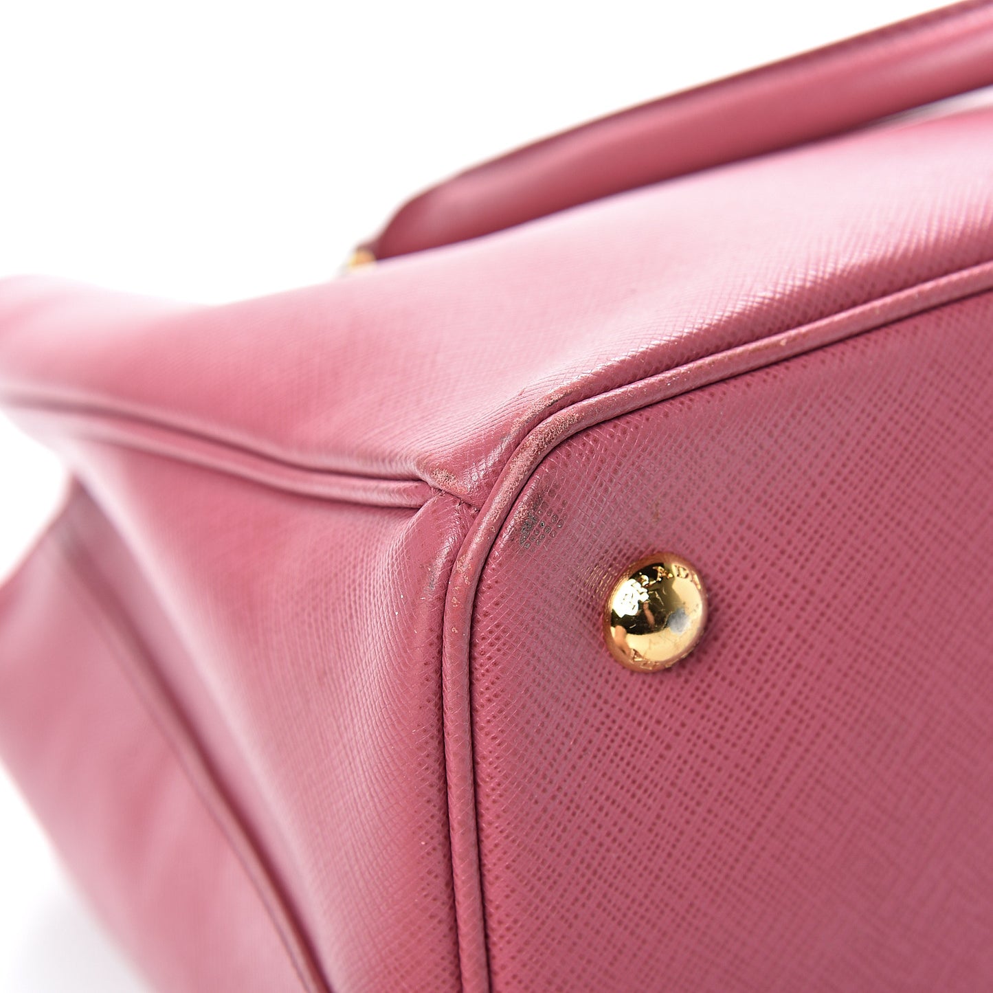 Saffiano Lux Medium Tote Bruyere