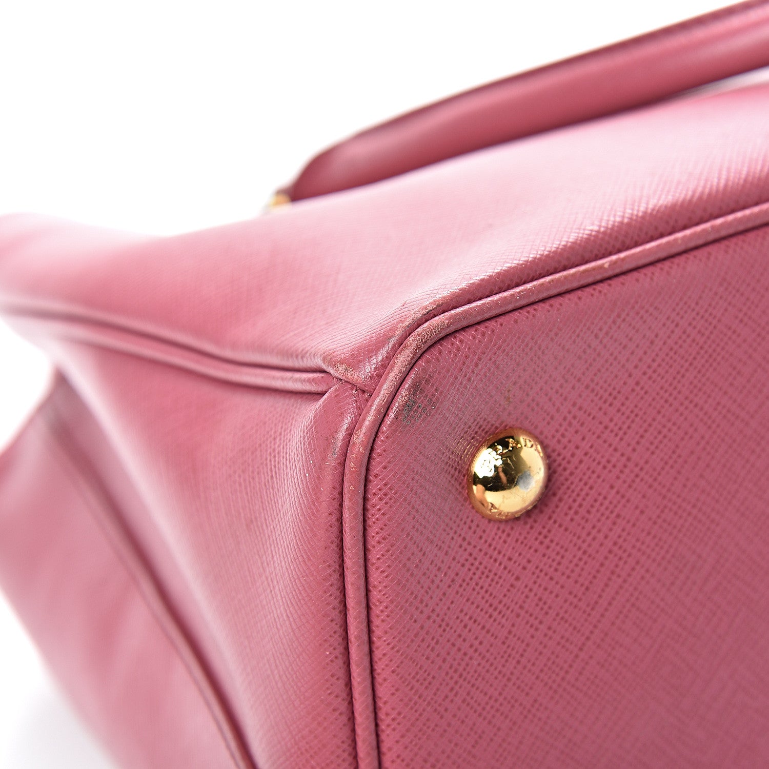 Prada Saffiano Lux Medium Tote Bruyere 12 of 20