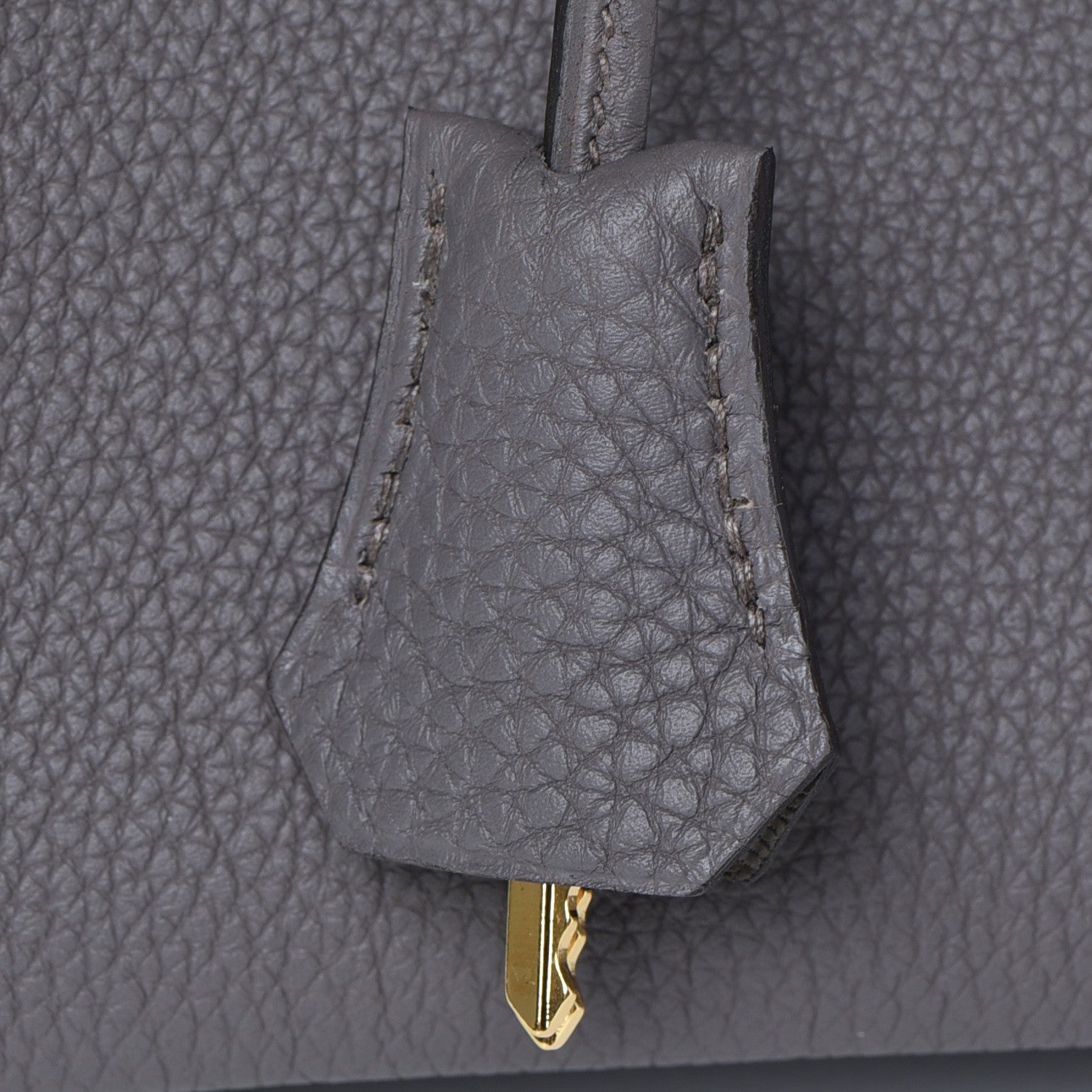 Hermes Togo Birkin 25 Etain 34 of 38