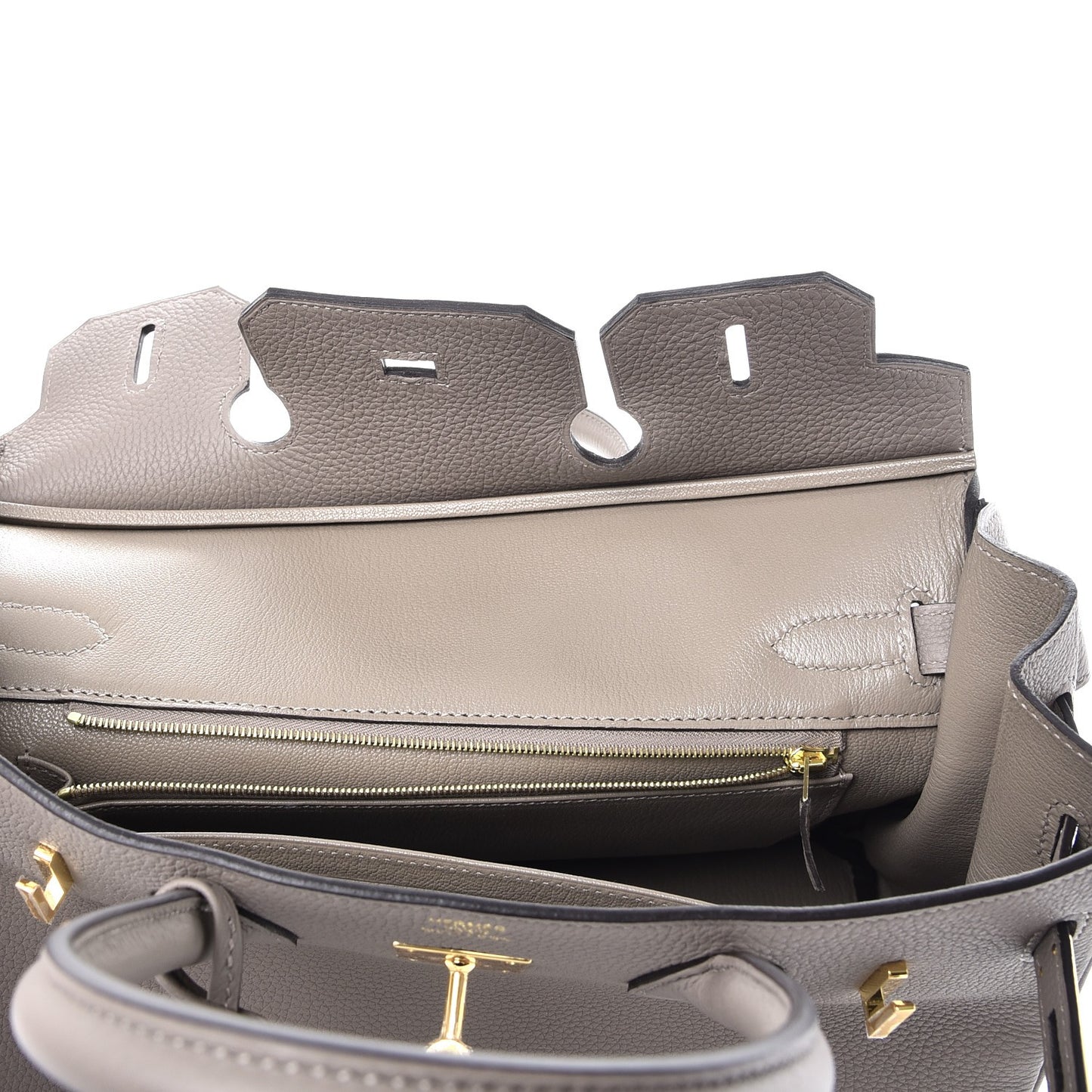 Togo Birkin 30 Gris Asphalte