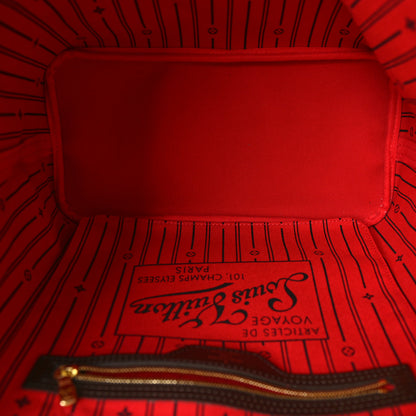 Louis Vuitton Damier Ebene Neverfull MM 5 of 9