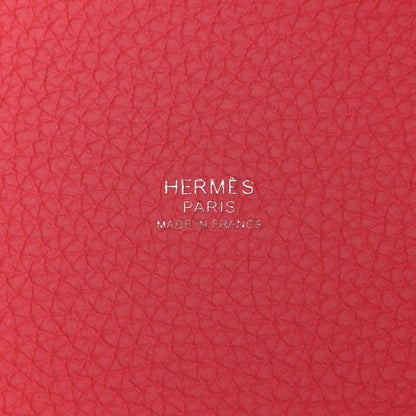 Hermes Taurillon Clemence Picotin Lock 18 PM Rose Azalee 6 of 11
