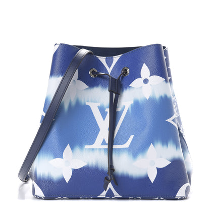 Louis Vuitton Monogram Escale Neonoe MM Blue 1 of 9