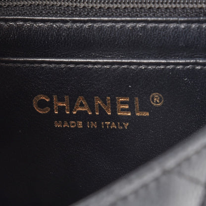 Chanel Caviar Quilted Mini Square Flap Dark Grey 6 of 9