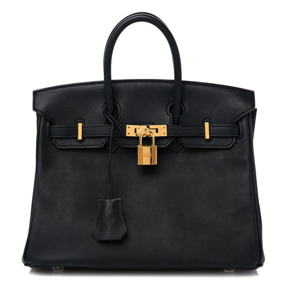 Hermes Swift Birkin 25 Black 1 of 11