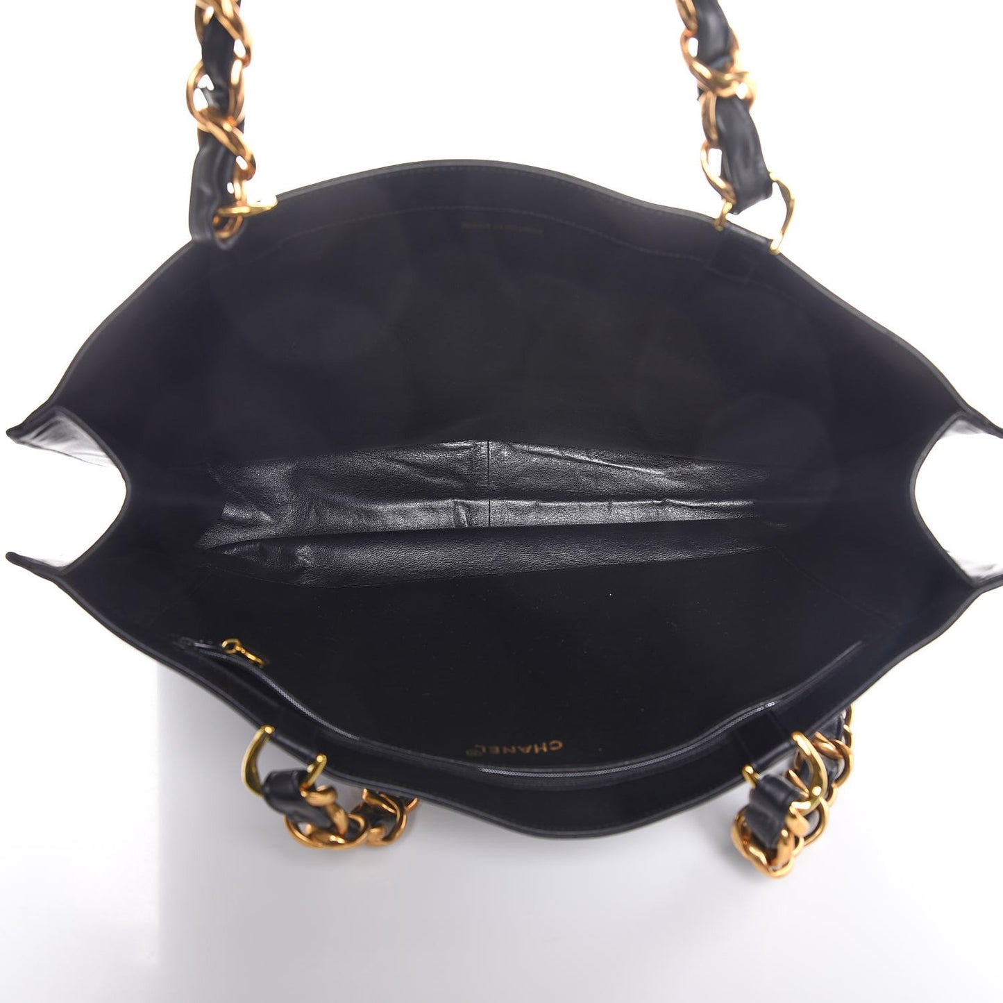 Lambskin CC Tote Black