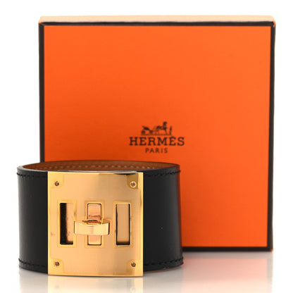 Hermes Box Kelly Dog Bracelet T2 Black 6 of 6