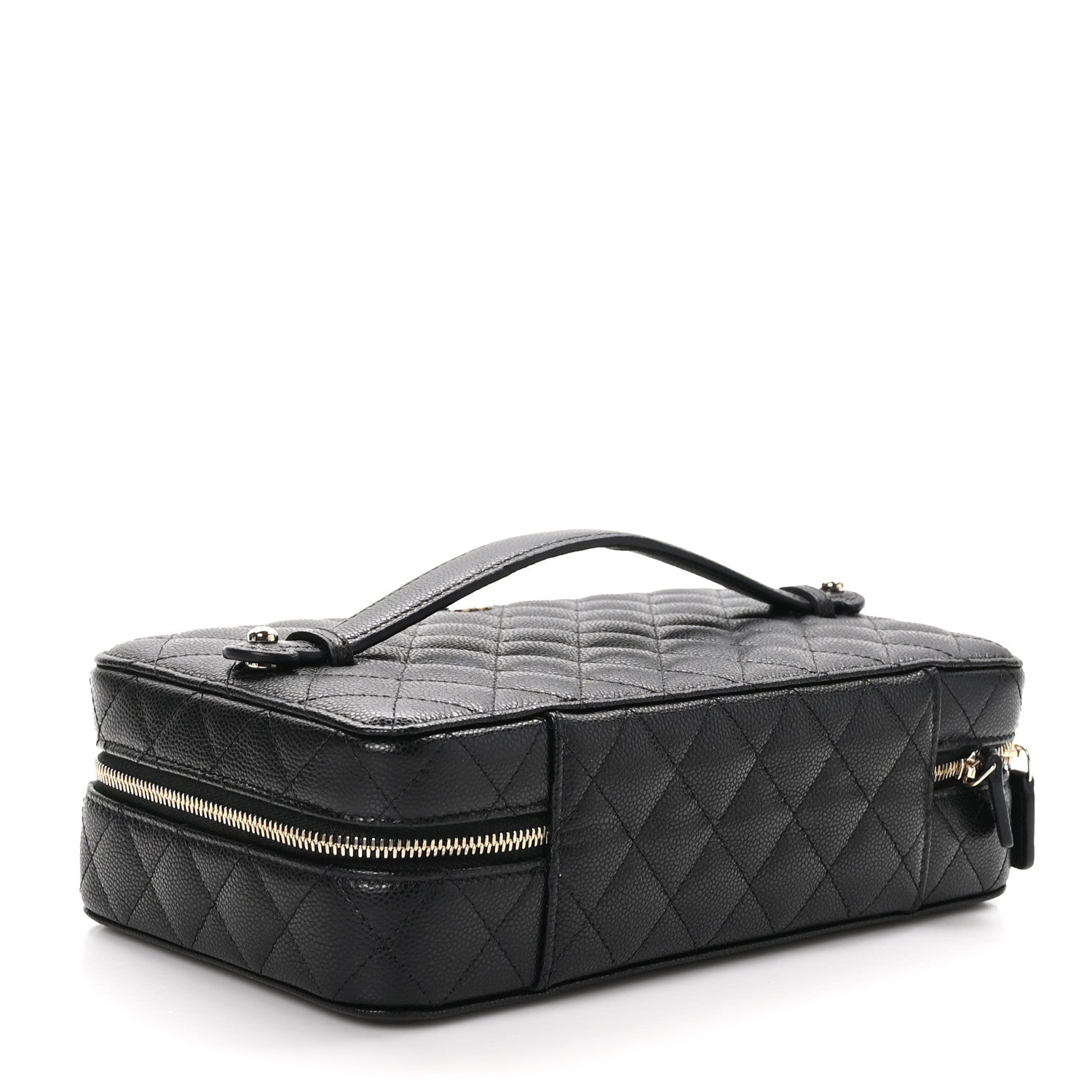 Chanel Caviar Large Jewelry Box Black 3 of 14