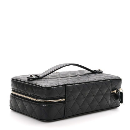 Chanel Caviar Large Jewelry Box Black 3 of 14