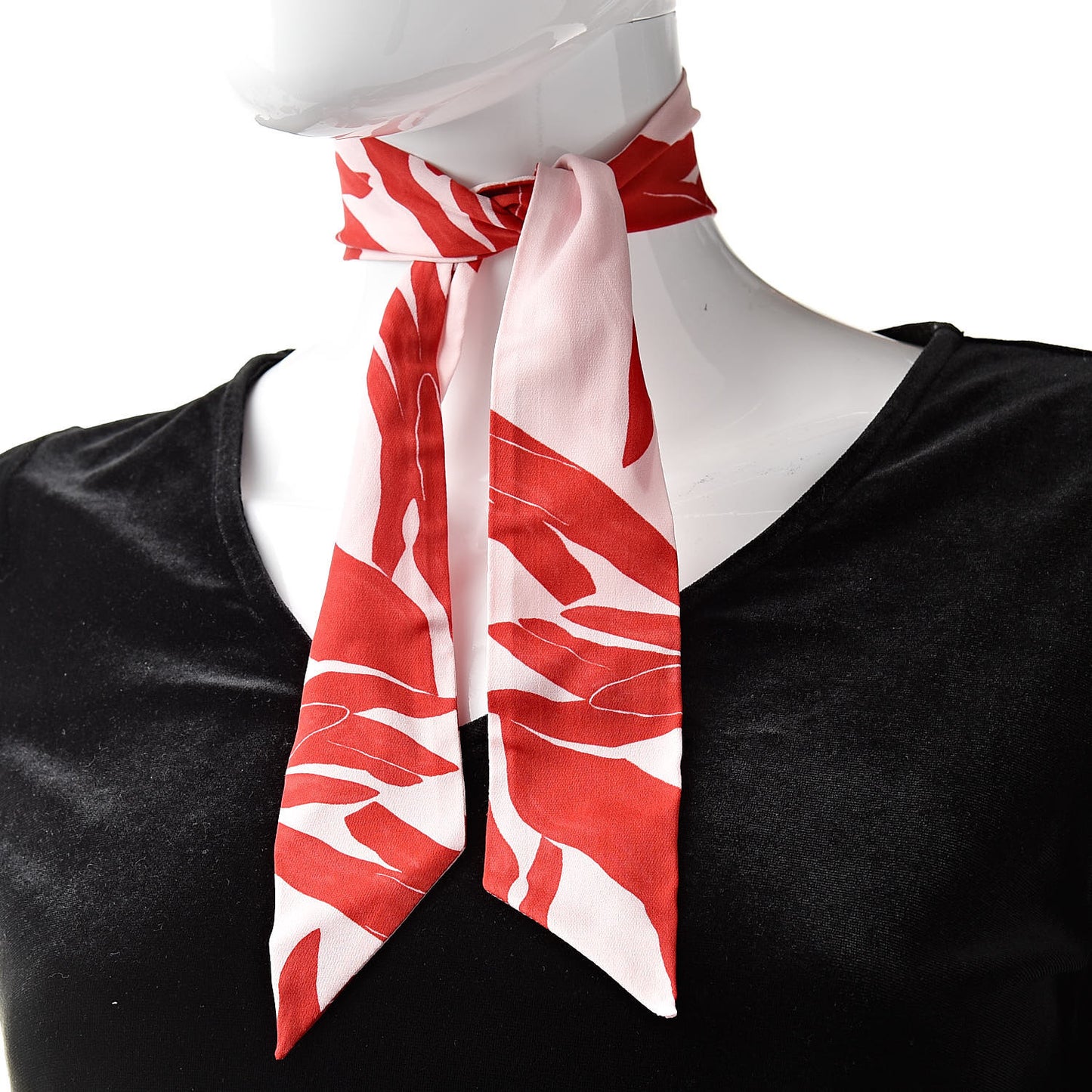 Silk Les Mains Twilly Rose Craie